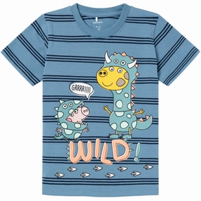 Name It Provincial Blue Afaf Peppa Pig T-Shirt Signature Excellence