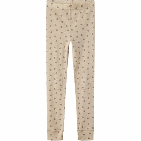 Name It Pure Cashmere Wang Wool Rib Legging AOP Dominance Quality