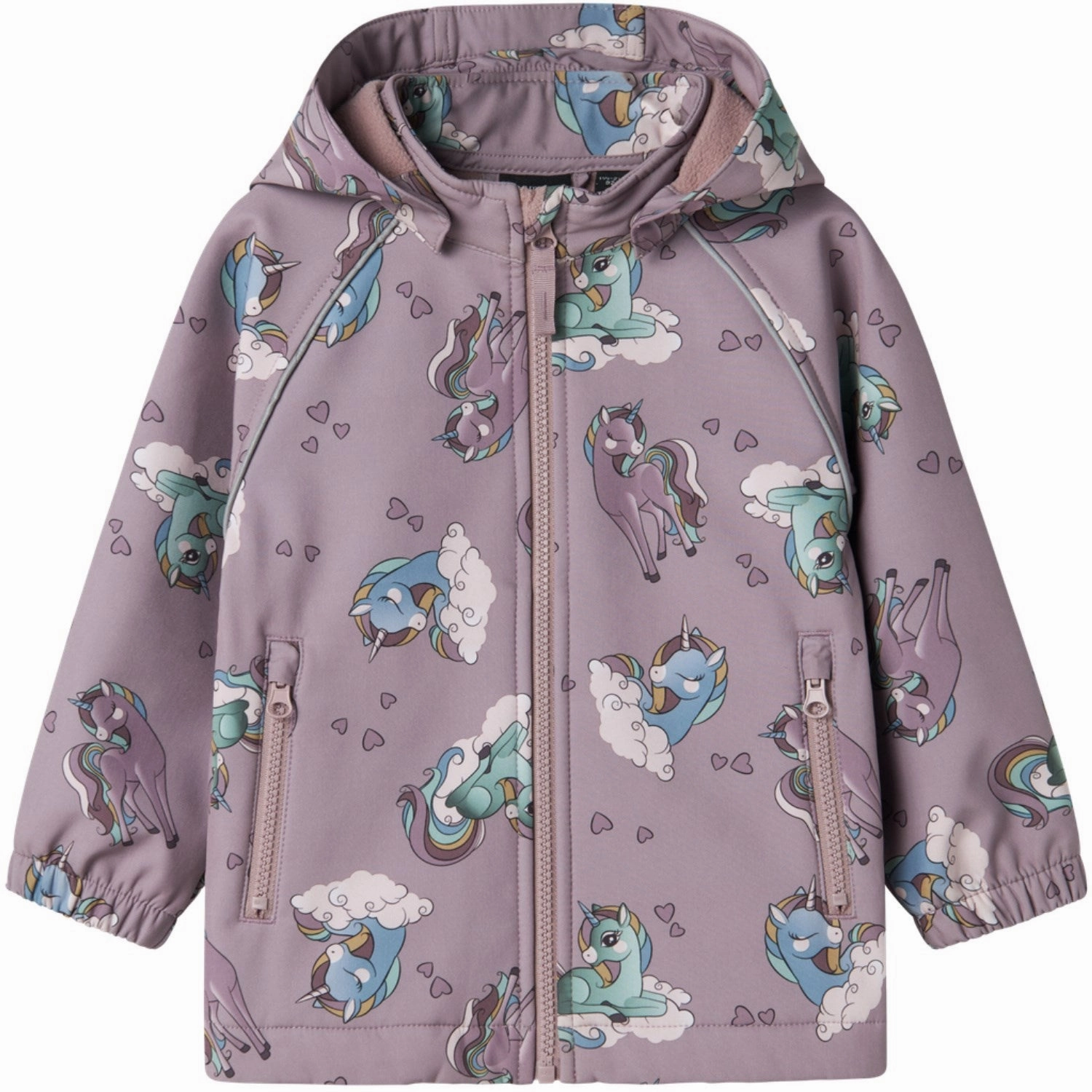 Name It Purple Dove Alfa08 Softshell Jacket Unicorns Worldwide Exquisite