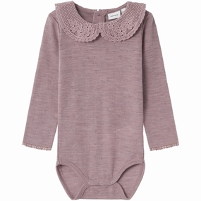 Name It Purple Dove Wang Wool Needle Body With Collar Universal Treasure
