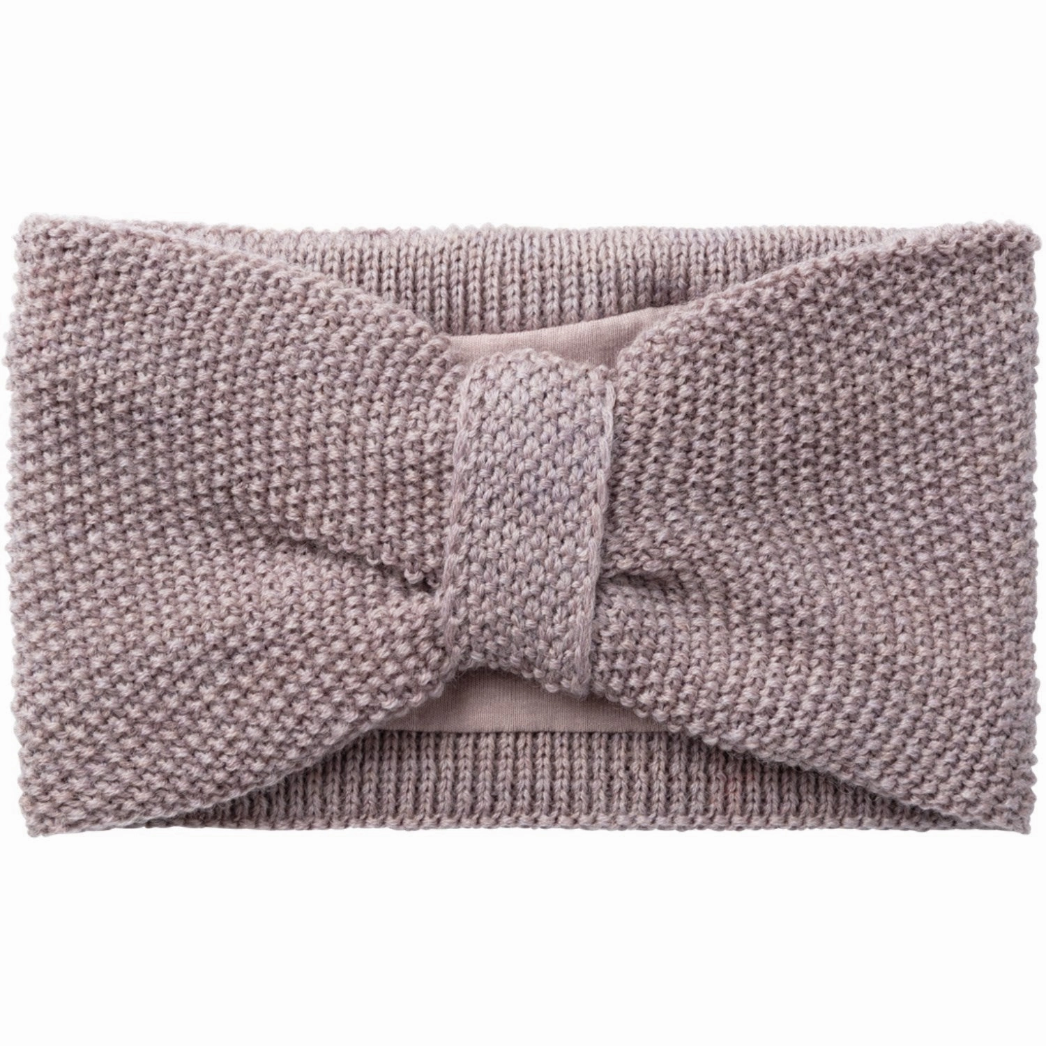 Name It Purple Dove Wrilla Wool Knit Headband Sleek Responsible