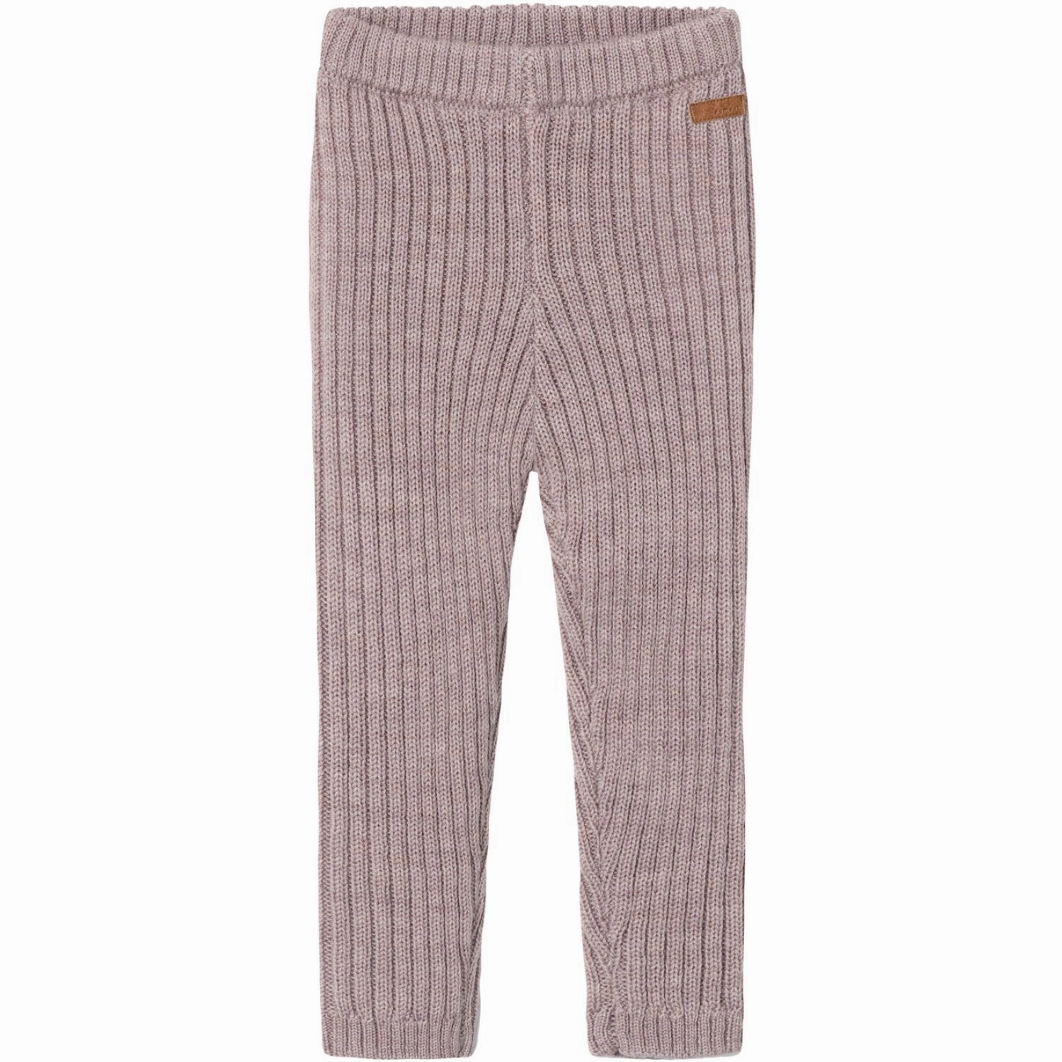 Name It Purple Dove Wriss Wool Knit Leggings Sumptuous Vintage