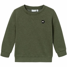 Name it Rifle Green Vimo Sweatshirt Noos Iconic Brand Lavish