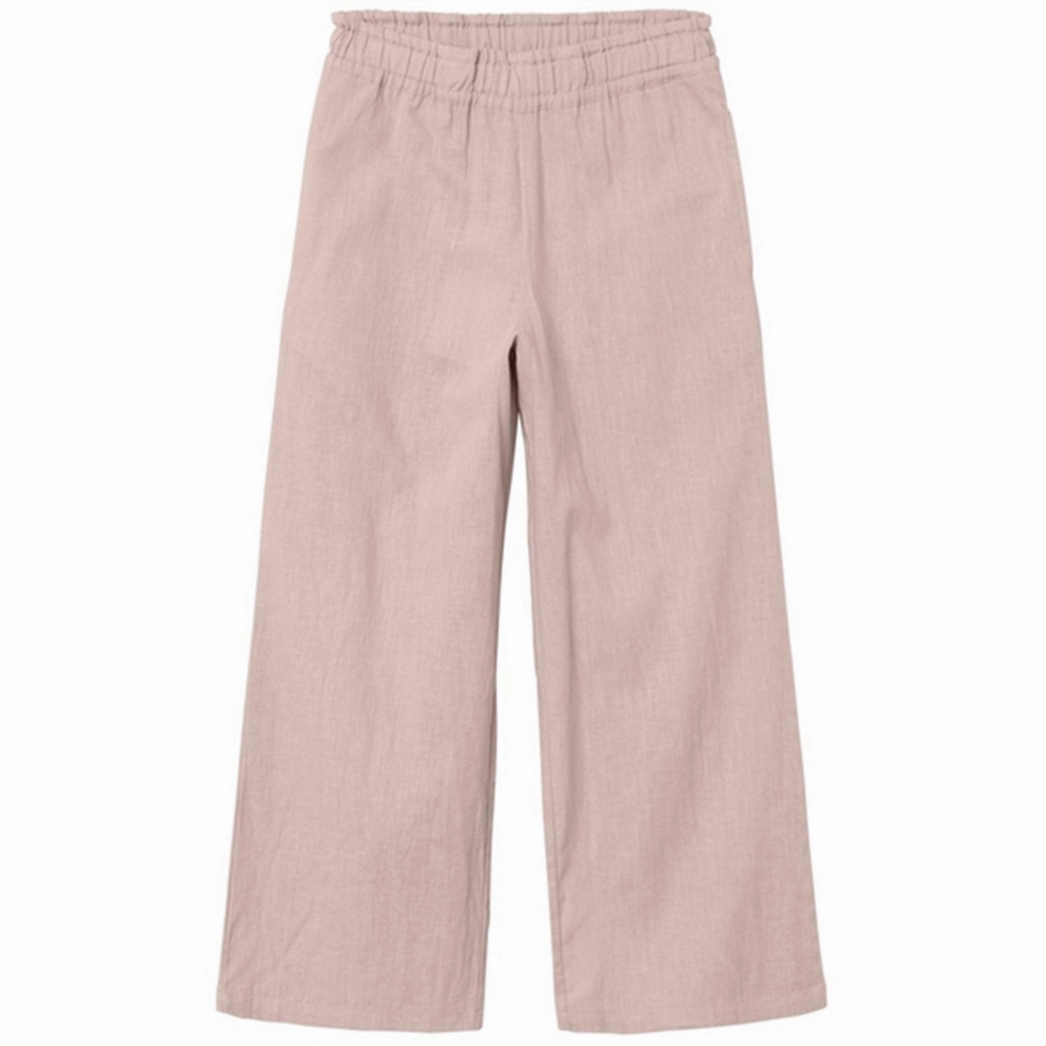 Ethical Name it Sepia Rose Falinnen Wide Pants Noos Respected