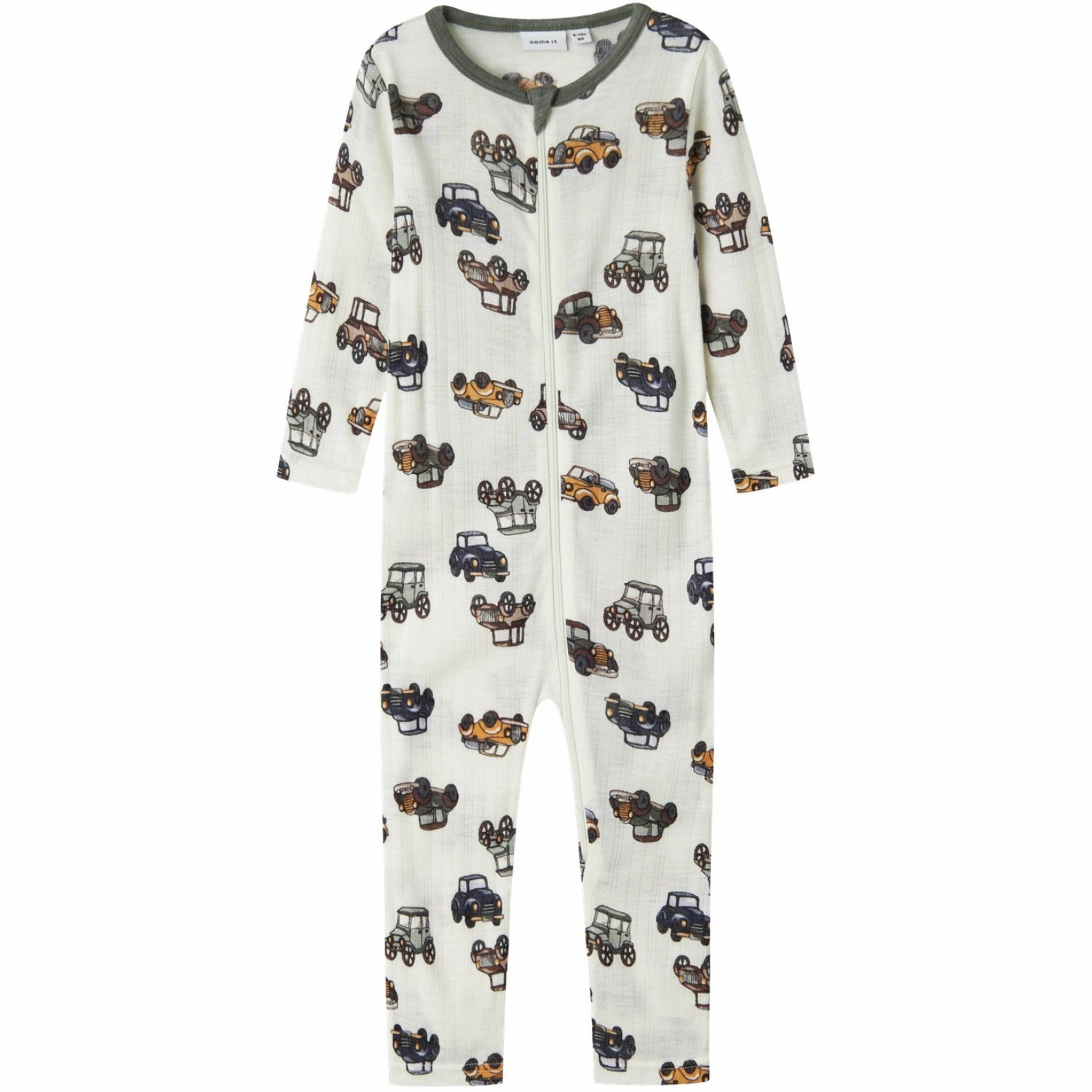 Name It Snow White Aop Wang Wool Needle Nightsuit Noos Perfection Noble