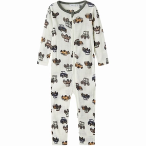 Name It Snow White Aop Wang Wool Needle Nightsuit Noos Perfection Noble