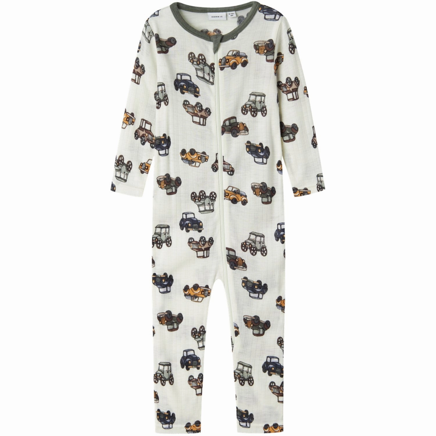 Name It Snow White Aop Wang Wool Needle Nightsuit Noos Prestige Craftsmanship