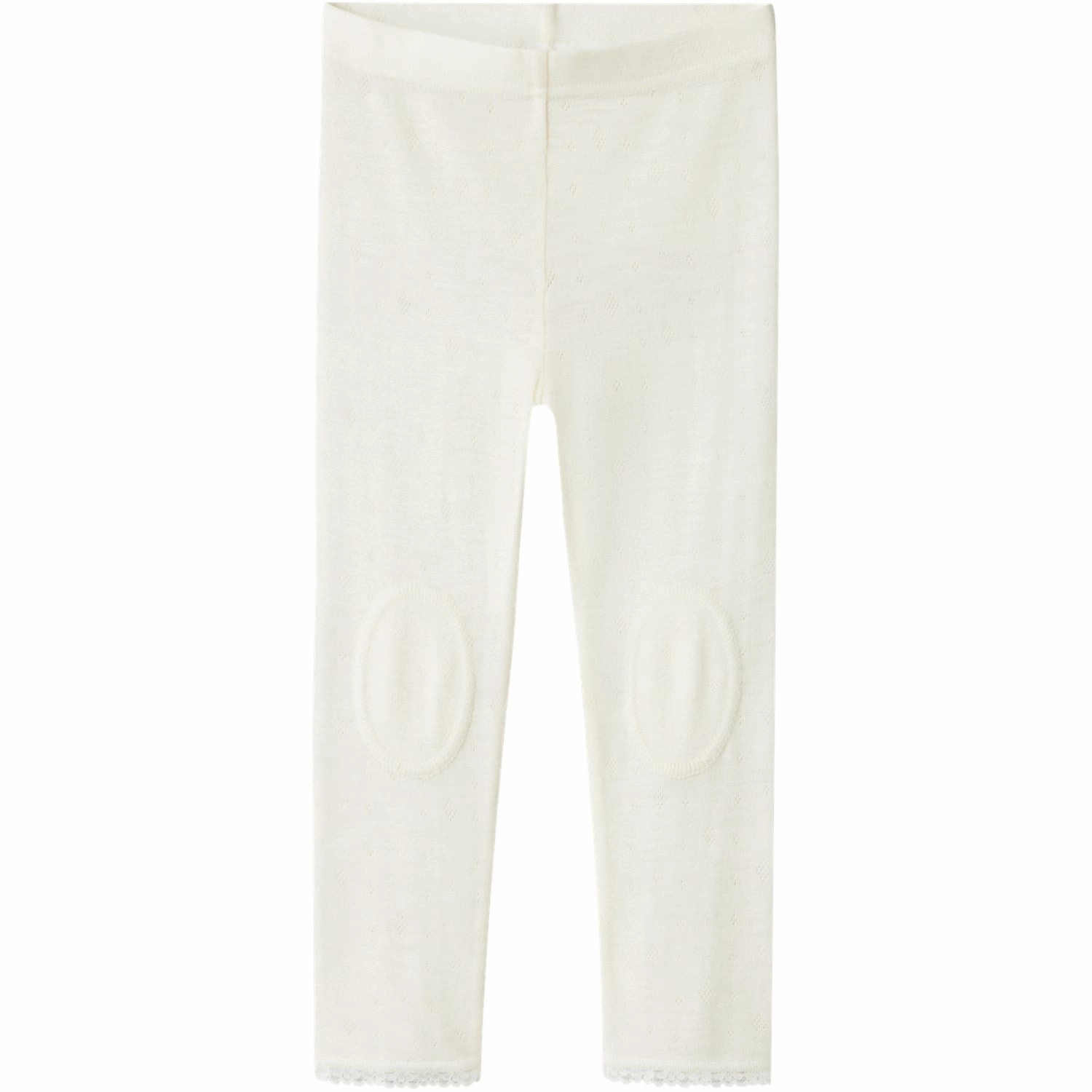 Ethical Name It Snow White Wang Wool Neddle Leggings Solid Noos Quality