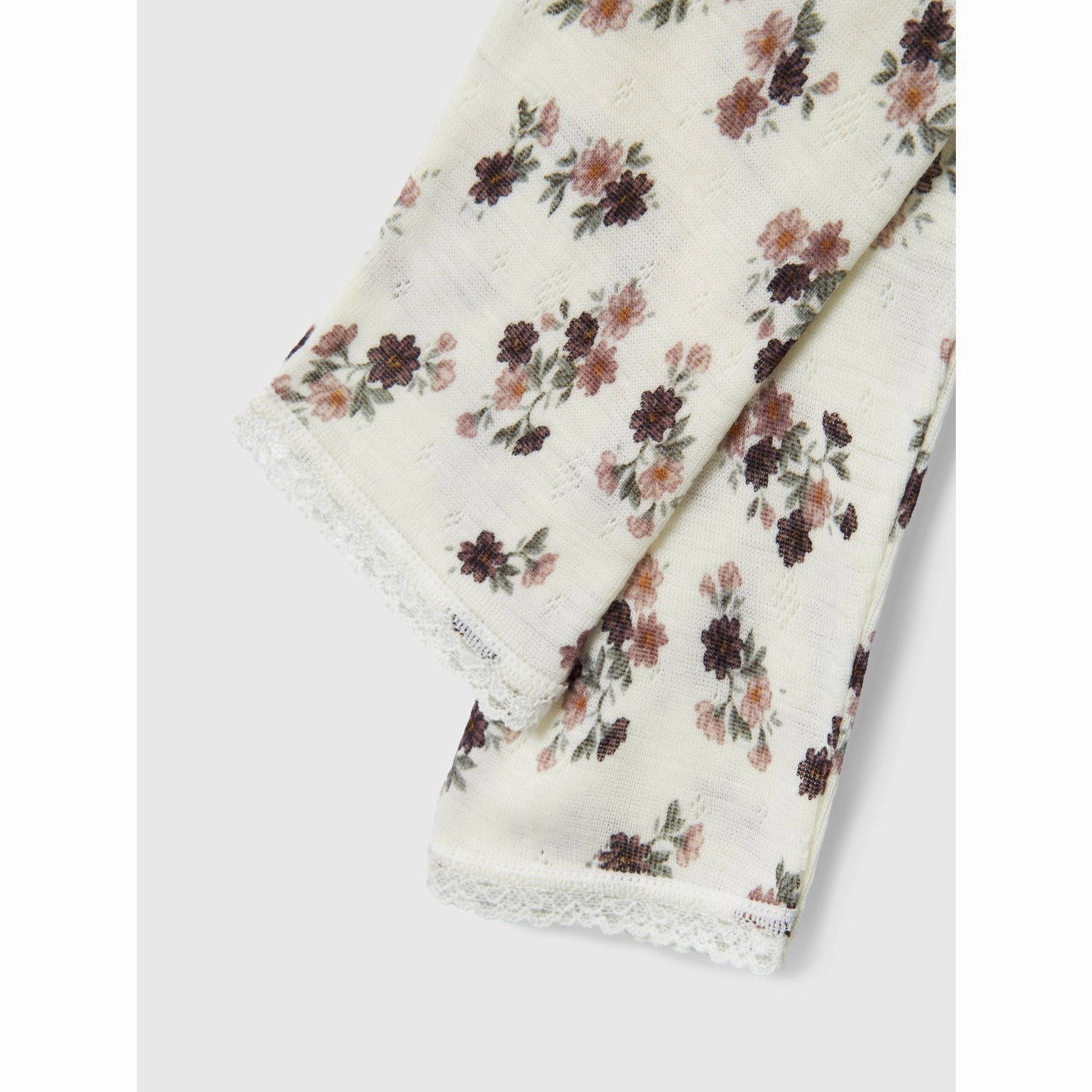 Name It Snow White Wang Wool Needle Legging Noos Ruffle