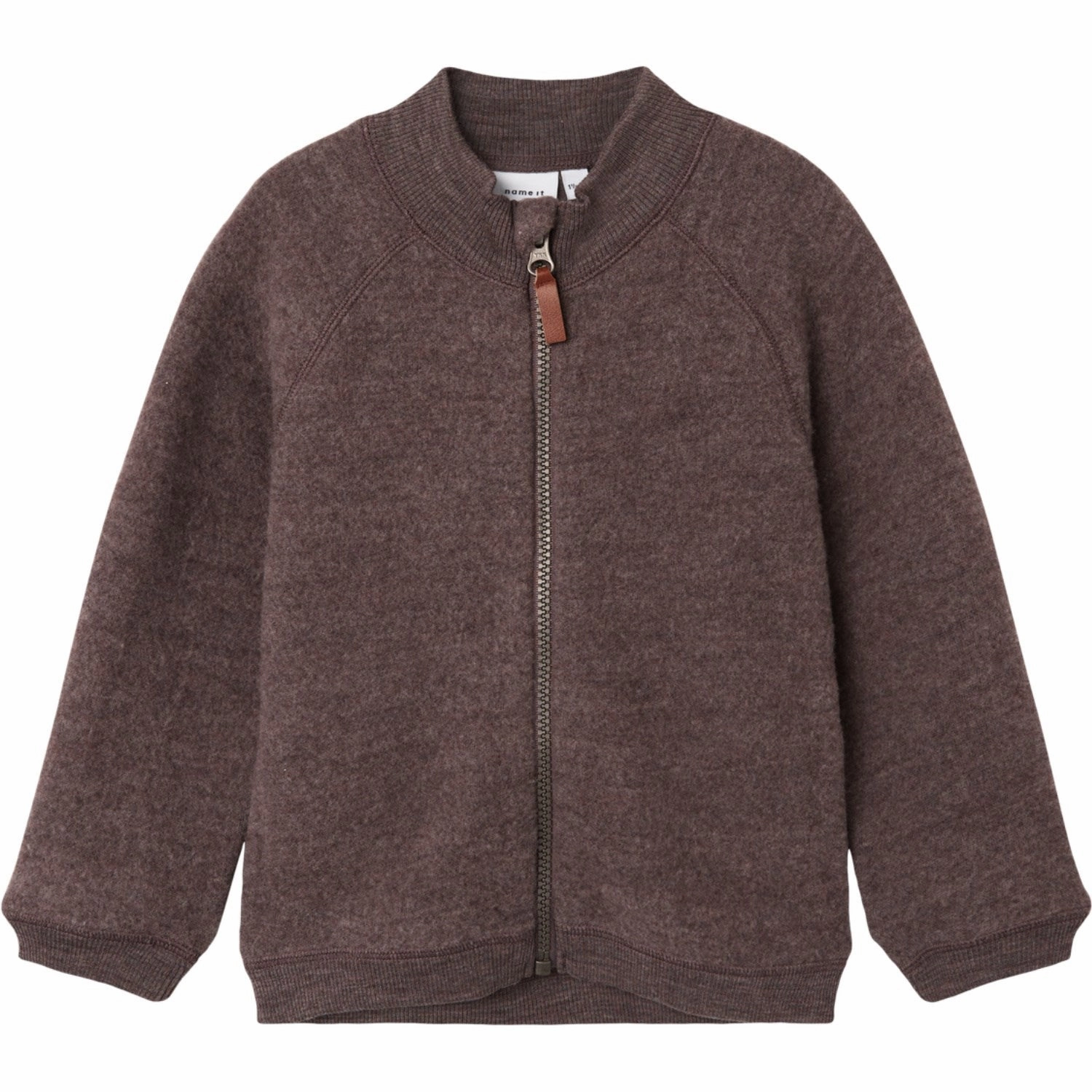 Aristocratic Name It Sparrow Wmino Wool Brushed Cardigan Revered