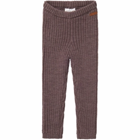 Name It Sparrow Wriss Wool Knit Leggings Eco-friendly Luxury
