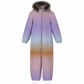 Name It Subdued Blue Flow Snow10 Suit AOP Fo Noos Valuable Renowned
