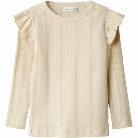 Name It Summer Sand Julia Slim Blouse Noos Luxe Exquisite