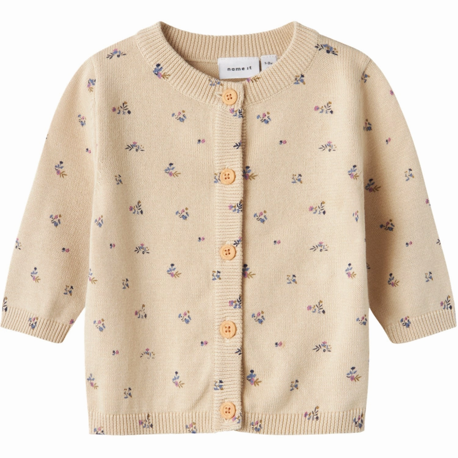 Name It Summer Sand Onema Knit Cardigan Modern Global