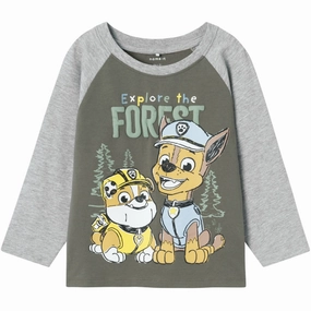 Name It Tea Leaf Sente Paw Patrol Blouse Retro Futuristic