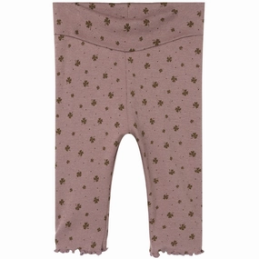 Name It Twilight Mauve Noella Slim Leggings Polished Color