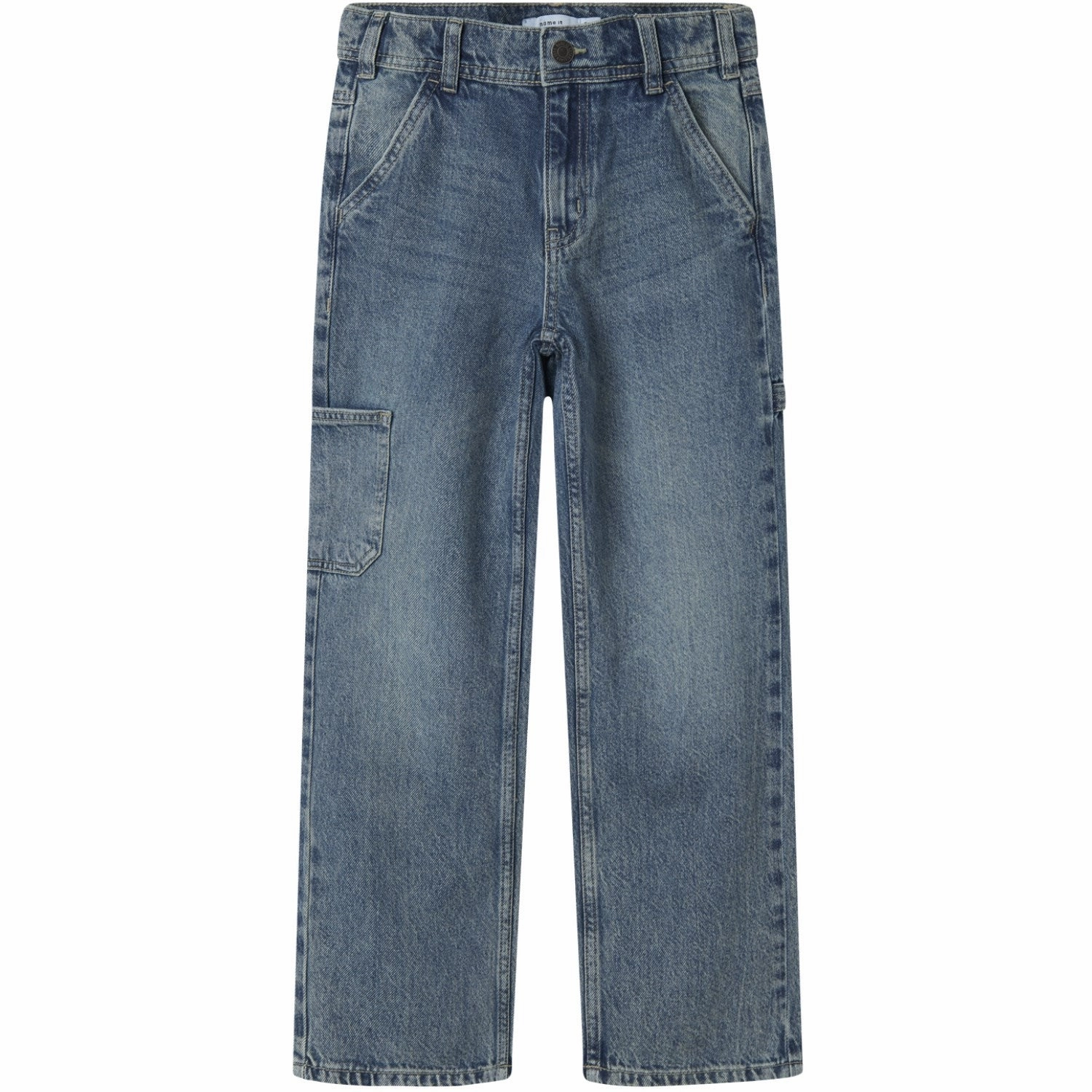 Renowned Name It Vintage Medium Blue Denim Nkmryan Straight Carp Jeans 5950-Dm Noos Elegant