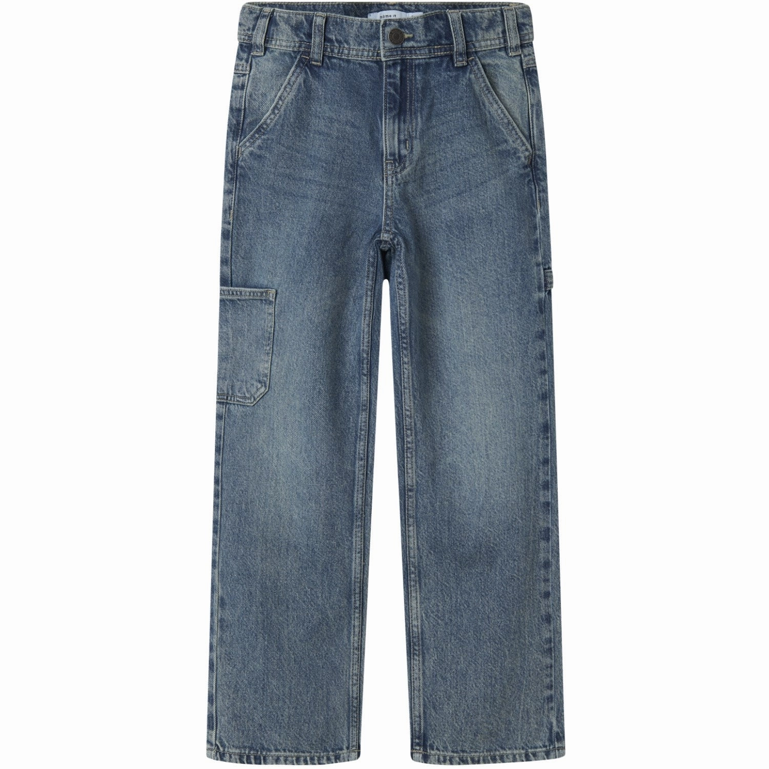 Sophisticated Name It Vintage Medium Blue Denim Nkmryan Straight Carp Jeans 5950-Dm Noos Expressive