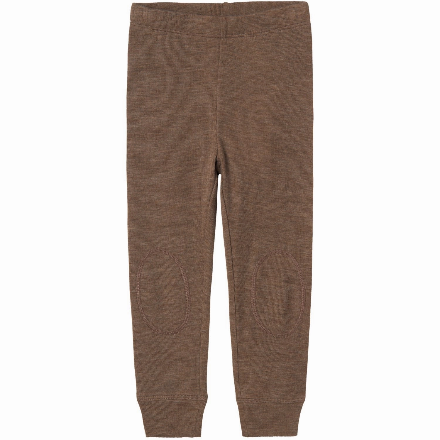 Name It Walnut Wossa Wool/Silk Rib Leggings Retro Innovator