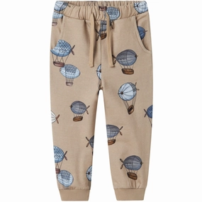 Name It Weathered Teak Regnar Regular Sweatpants Responsible Premium Quality