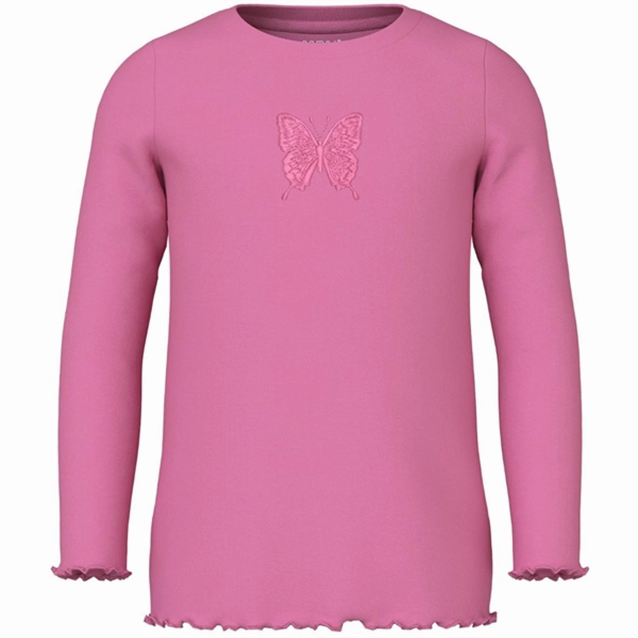 Modern Name it Wild Orchid Tammie Slim Blouse Distinctive