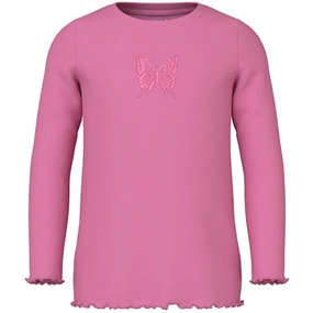 Name it Wild Orchid Tammie Slim Blouse Revered Heritage