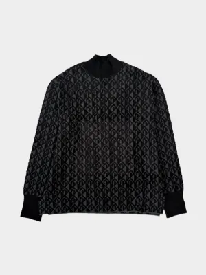 new arrival miladys dress Maglione In Viscosa Con Pattern Monogram All-Over puma new arrivals sneakers new nike releases