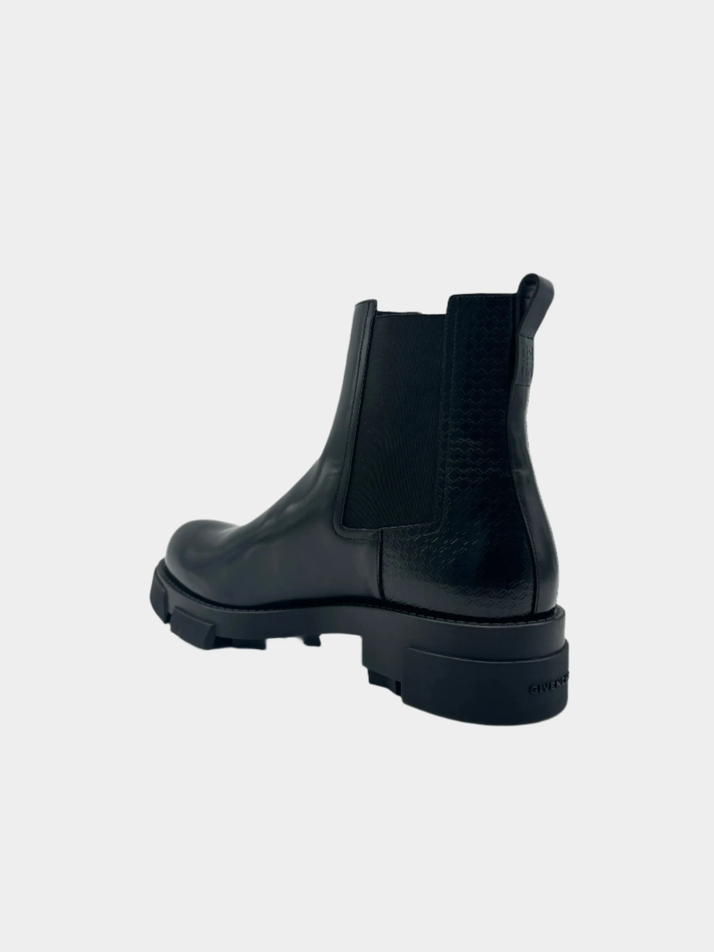 new collection nose pin Stivali Neri Lucidi Con Pattern Monogram Inciso puma new arrivals shoes
