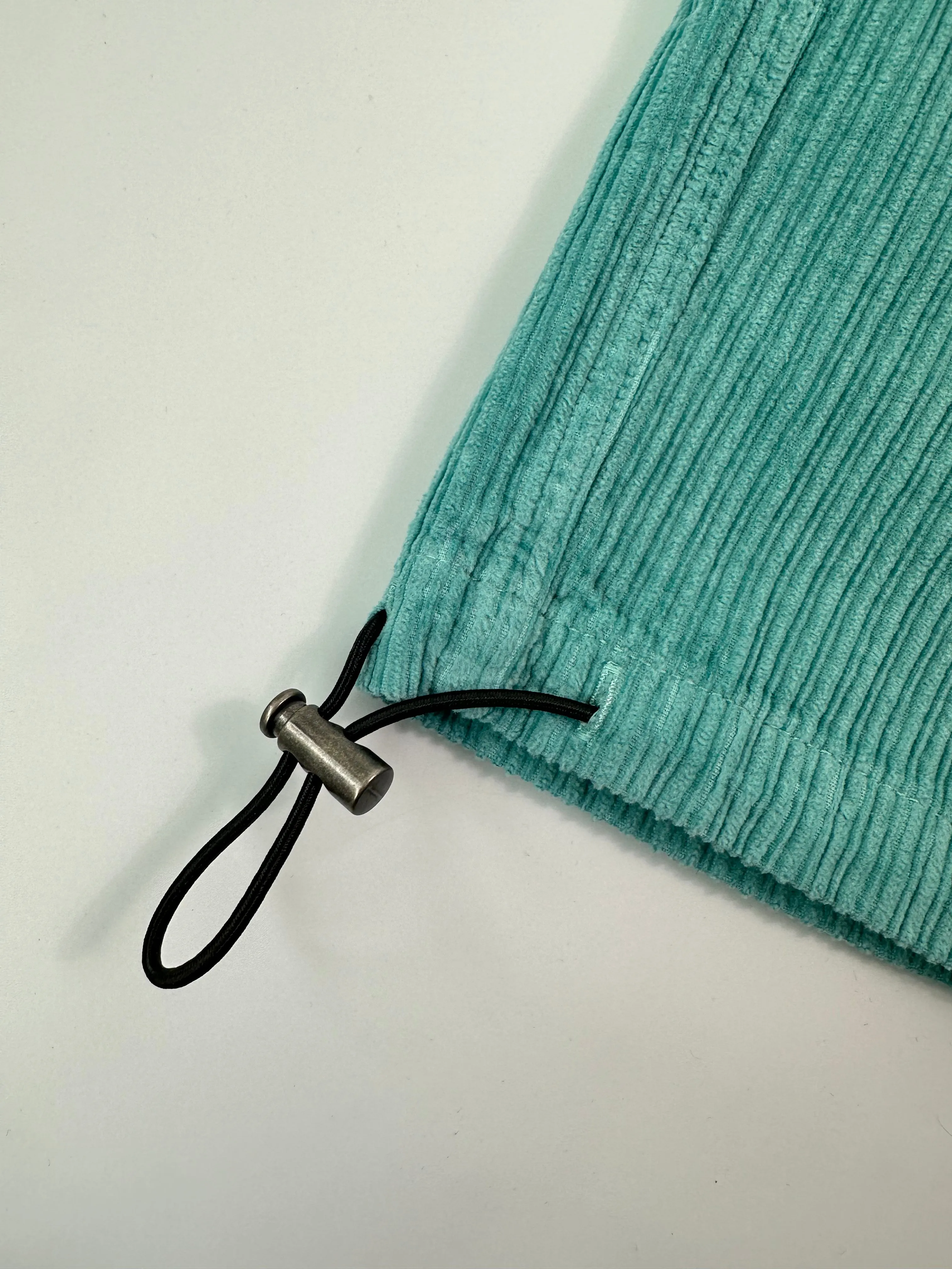 new eid collection for women Pantaloni Cargo In Velluto A Coste Verde Acqua new eid collection
