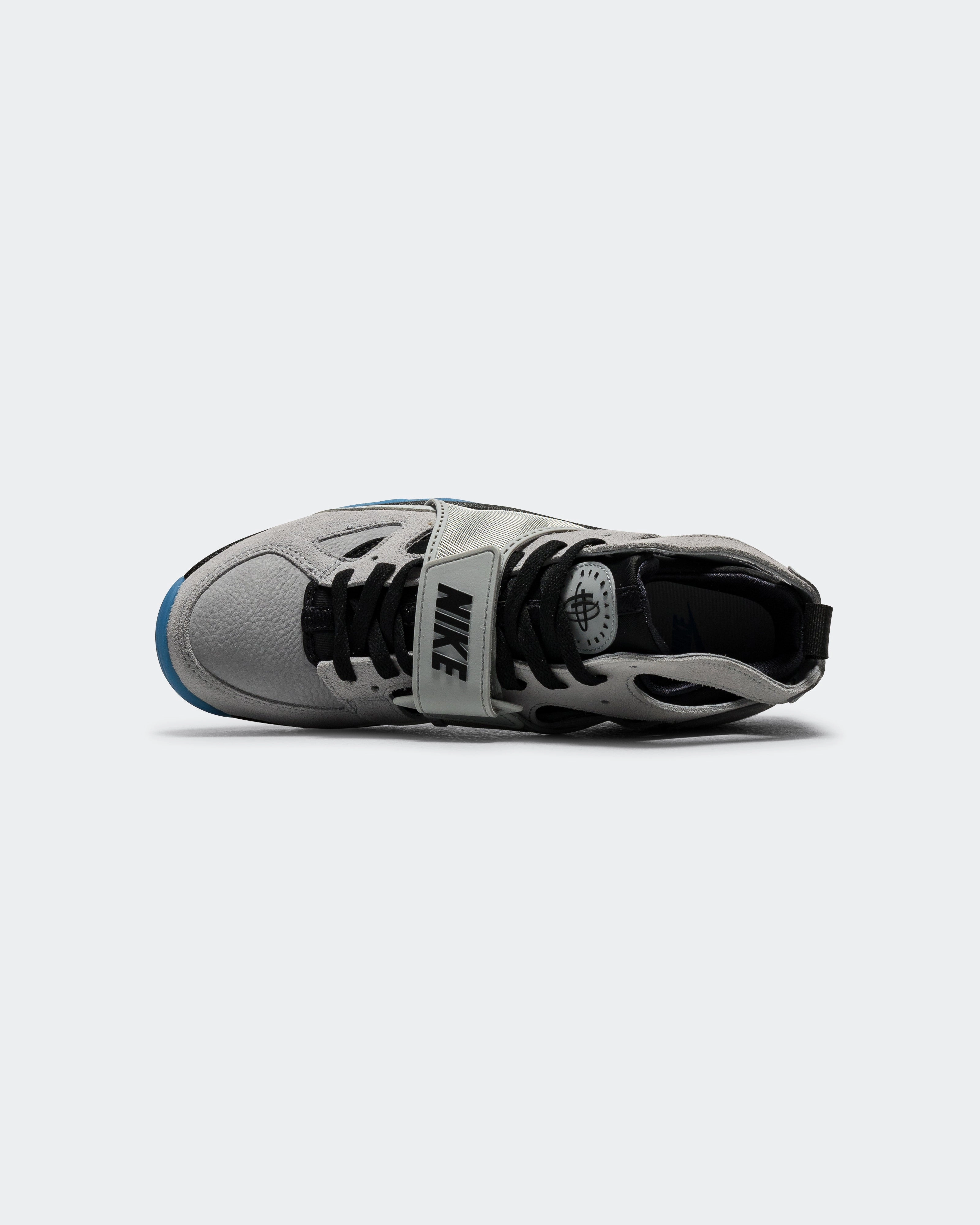 new arrival allen solly handbags Air Trainer Huarache - Wolf Grey/Star Blue-Black