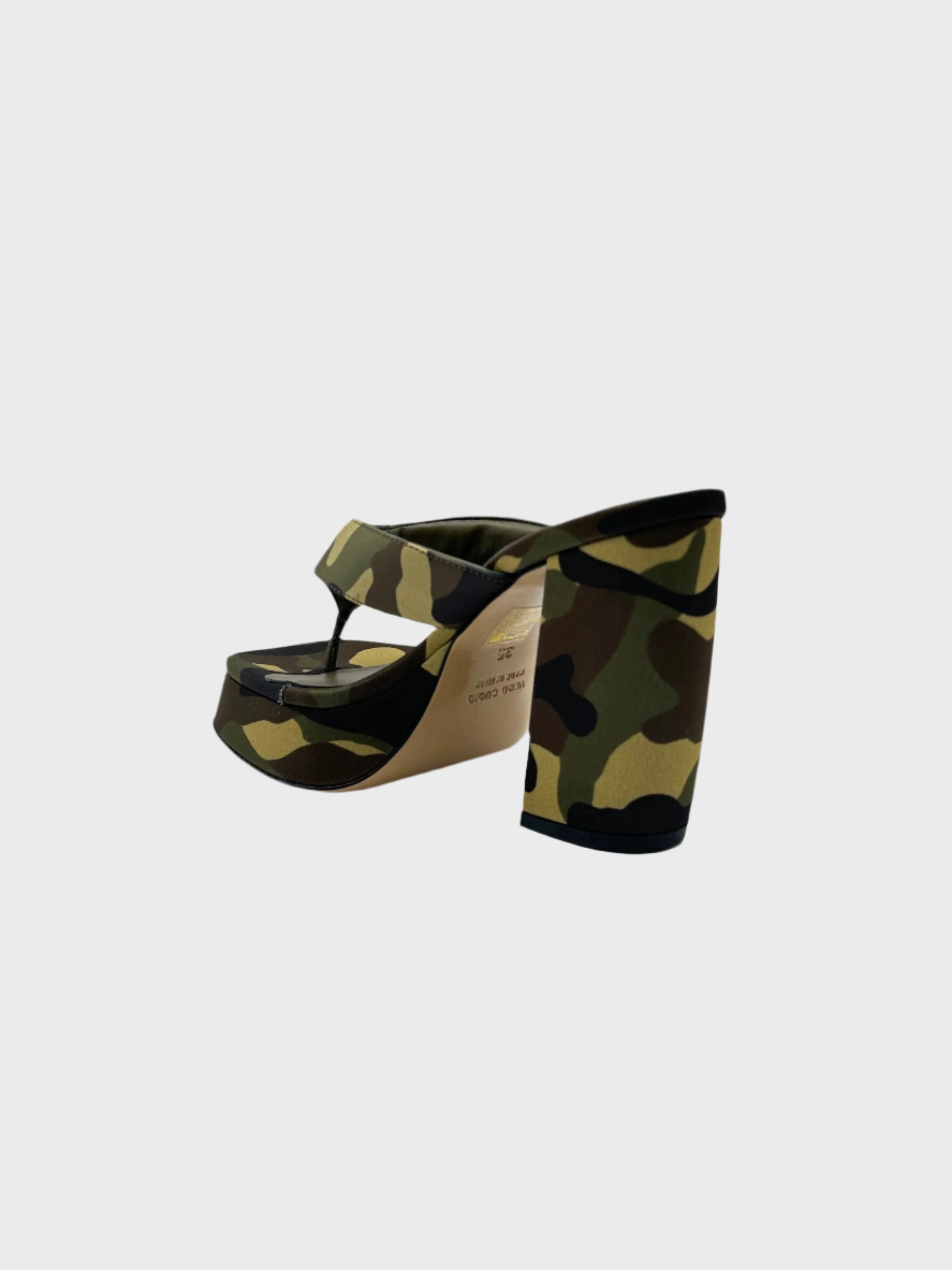 new arrival cln bags Sandali Con Tacco In Fantasia Camouflage new arrivals elbise renkli