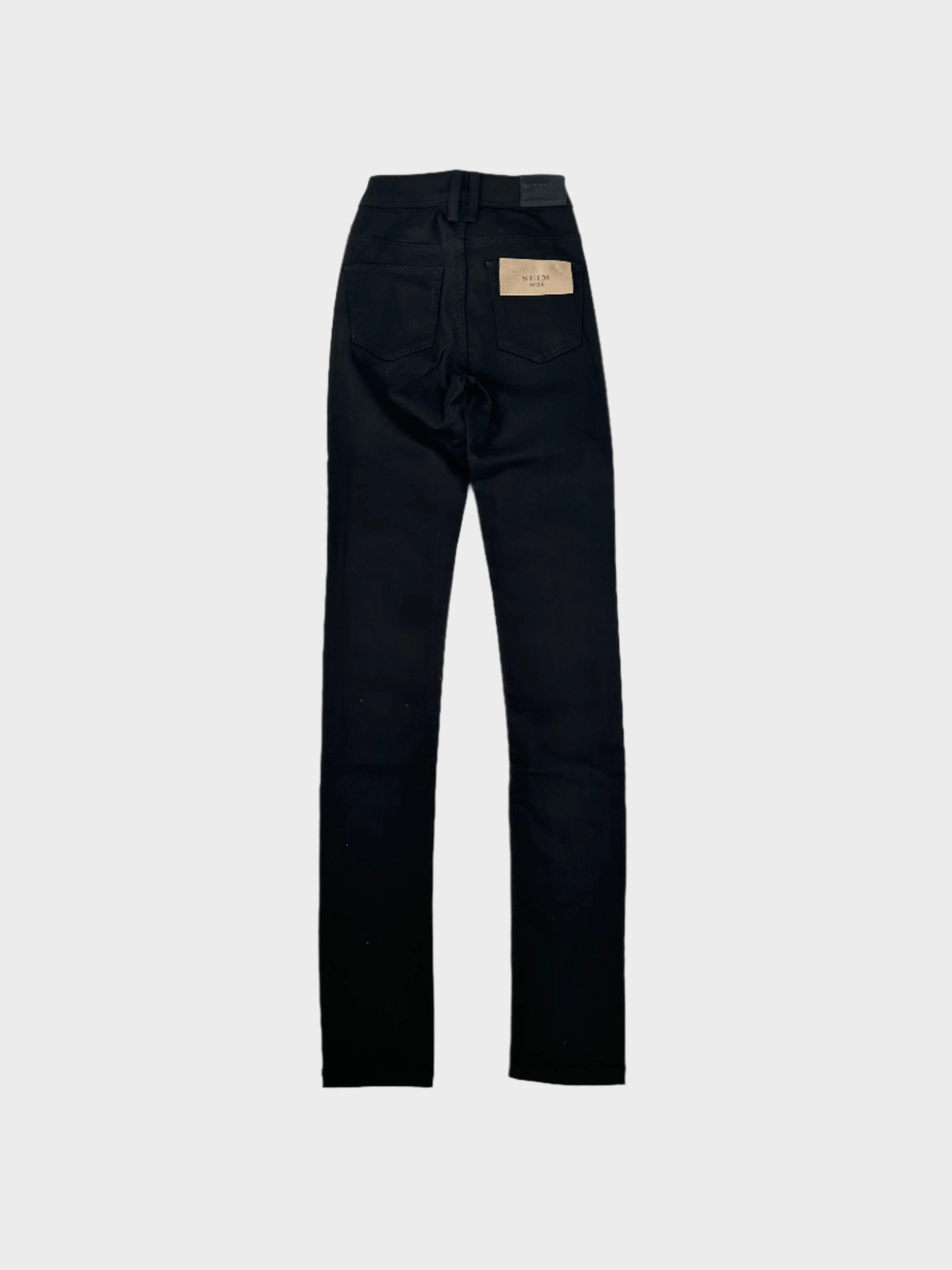 new arrival crocs for women Pantaloni Neri Slim Fit In Denim Stretch new arrival fabiani shoes