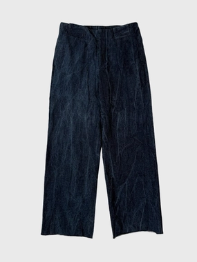 new arrival dress for women Pantaloni In Denim Effetto Stropicciato Blu new arrival miladys dress skechers new arrivals for men
