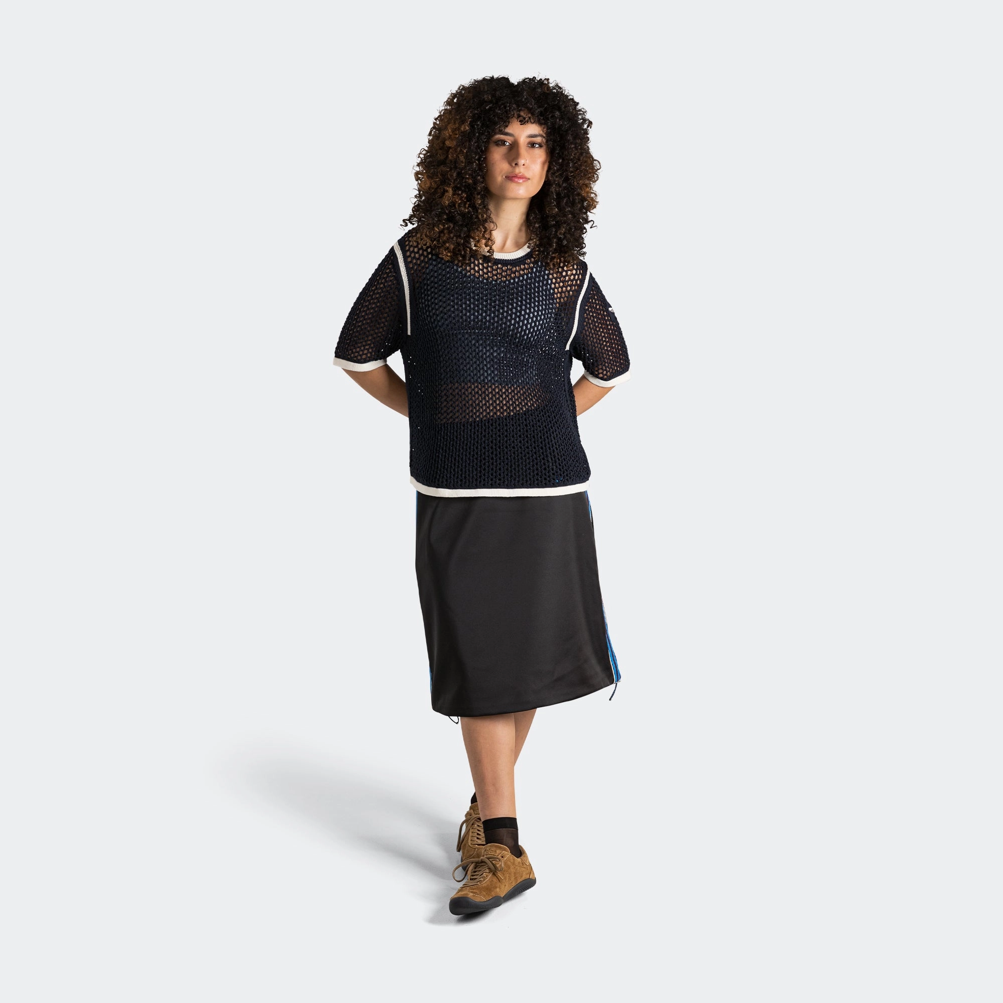 new arrival kurta set for women Womens Knit Tee x Wales Bonner - Night Navy
