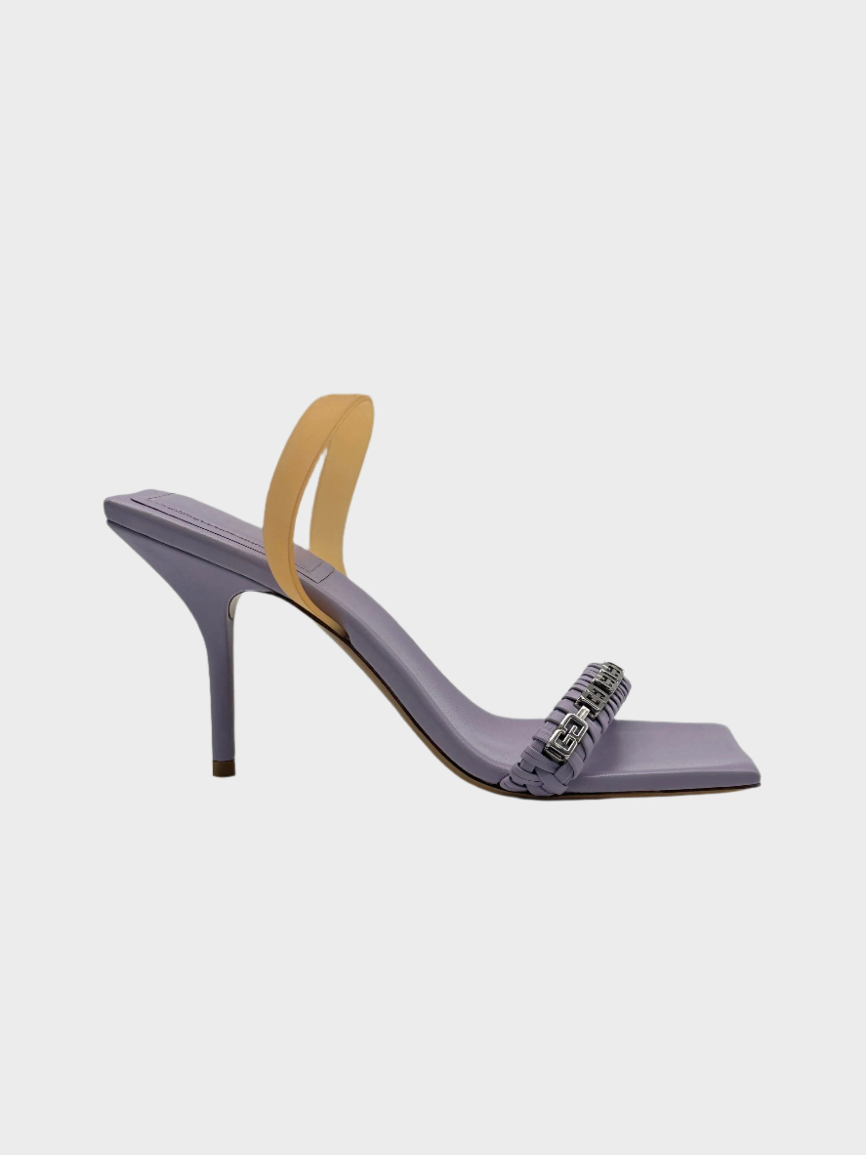 Sandalo Lilla Con Tacco E Dettaglio Catena new arrival charles and keith bag new arrival kurti new collection