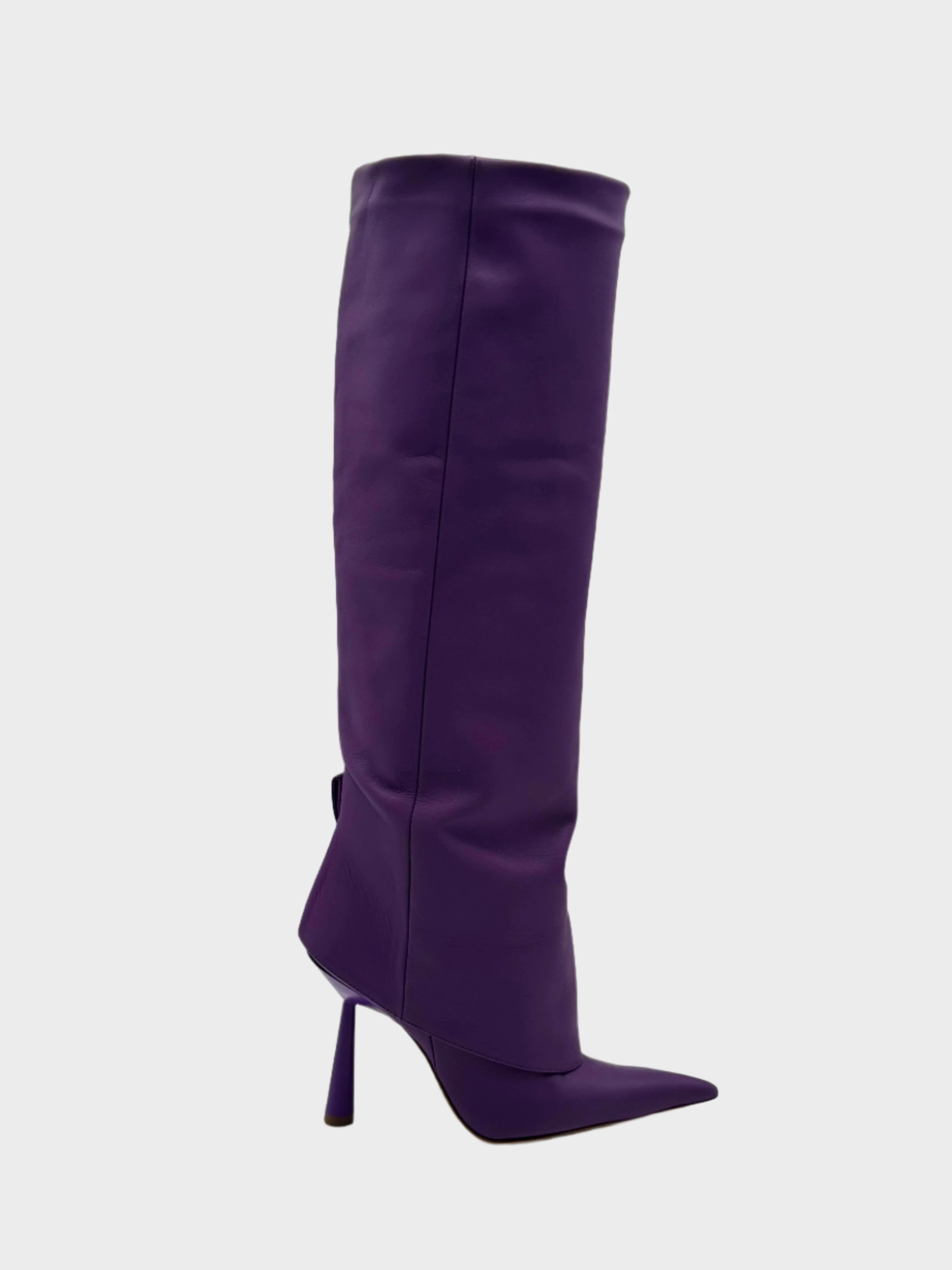 vialli new arrivals Stivali Alti Con Tacco Rosie 31 In Pelle Viola truworths new arrivals ladies vialli new arrivals shoes