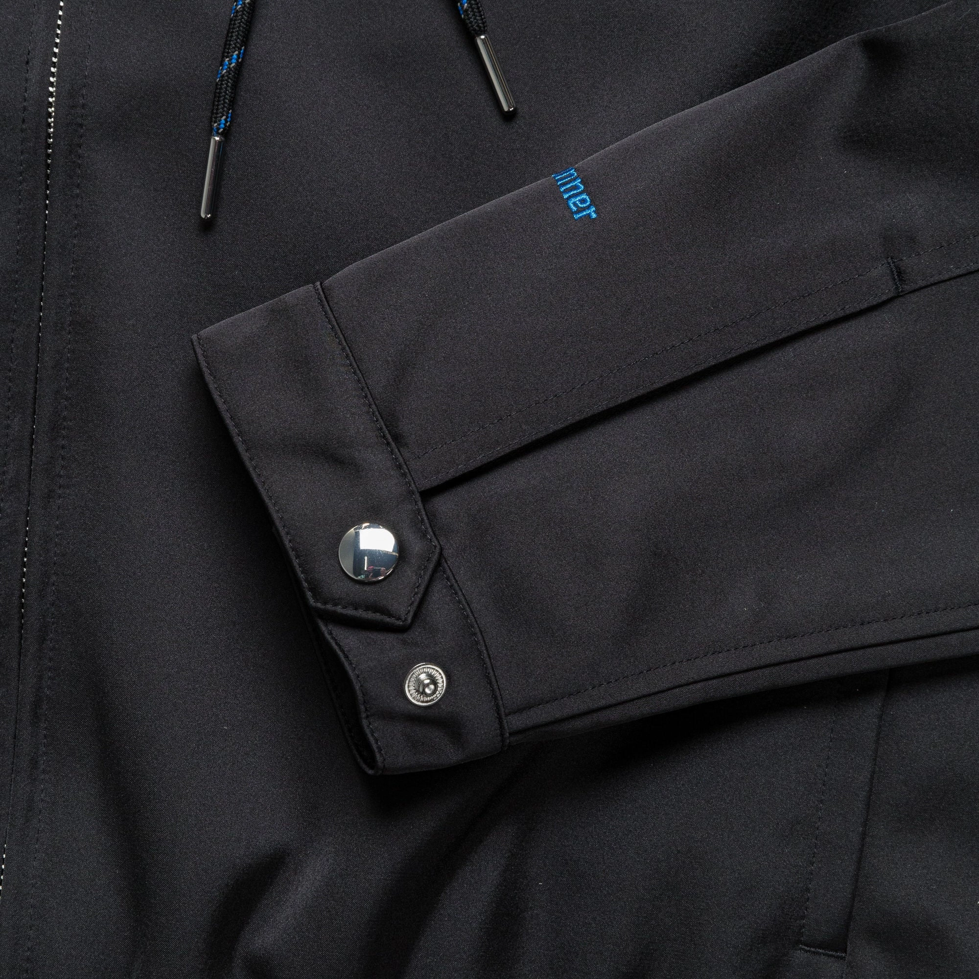 new arrival shoes for men Womens Satin Hoodie x Wales Bonner - Black