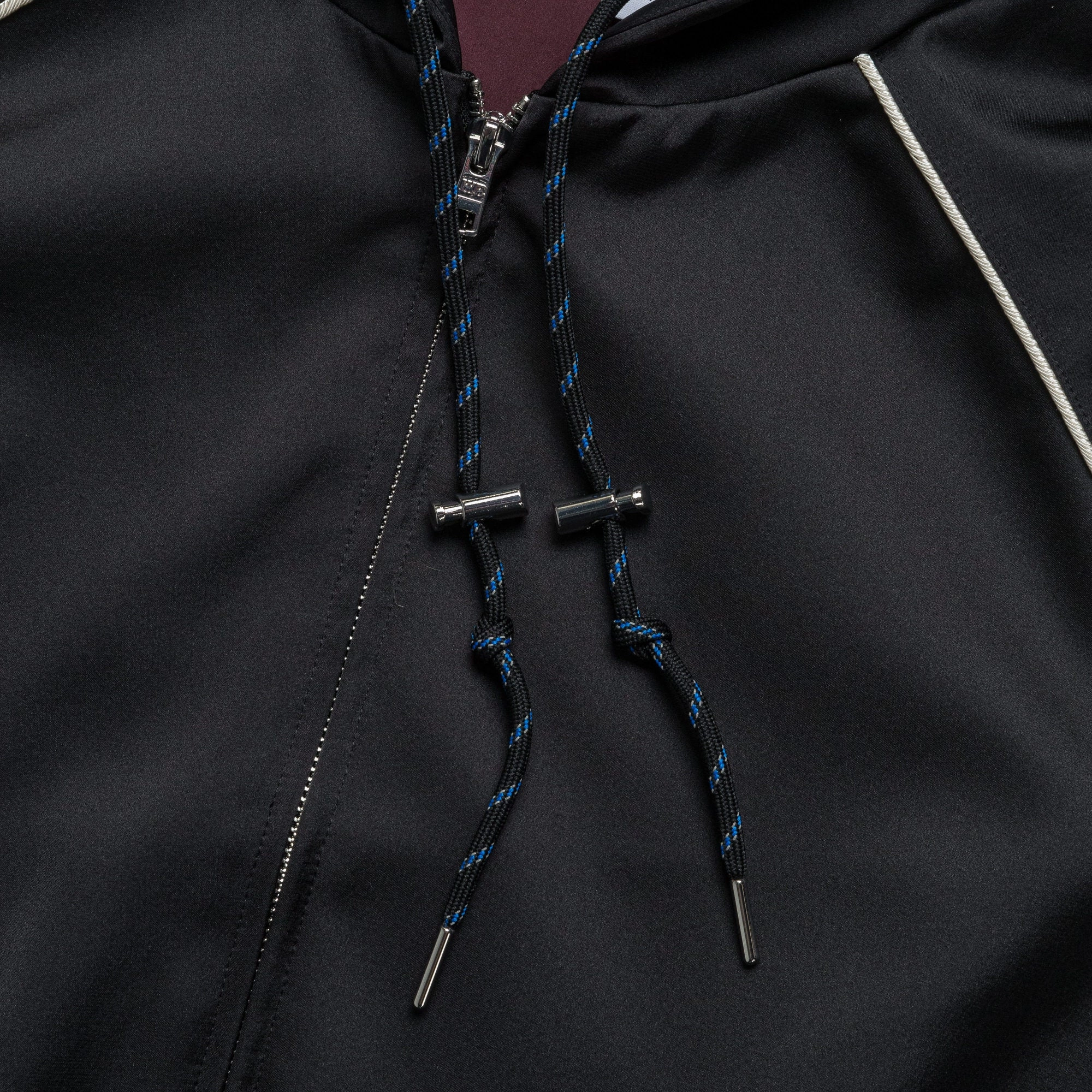new arrival shoes for men Womens Satin Hoodie x Wales Bonner - Black