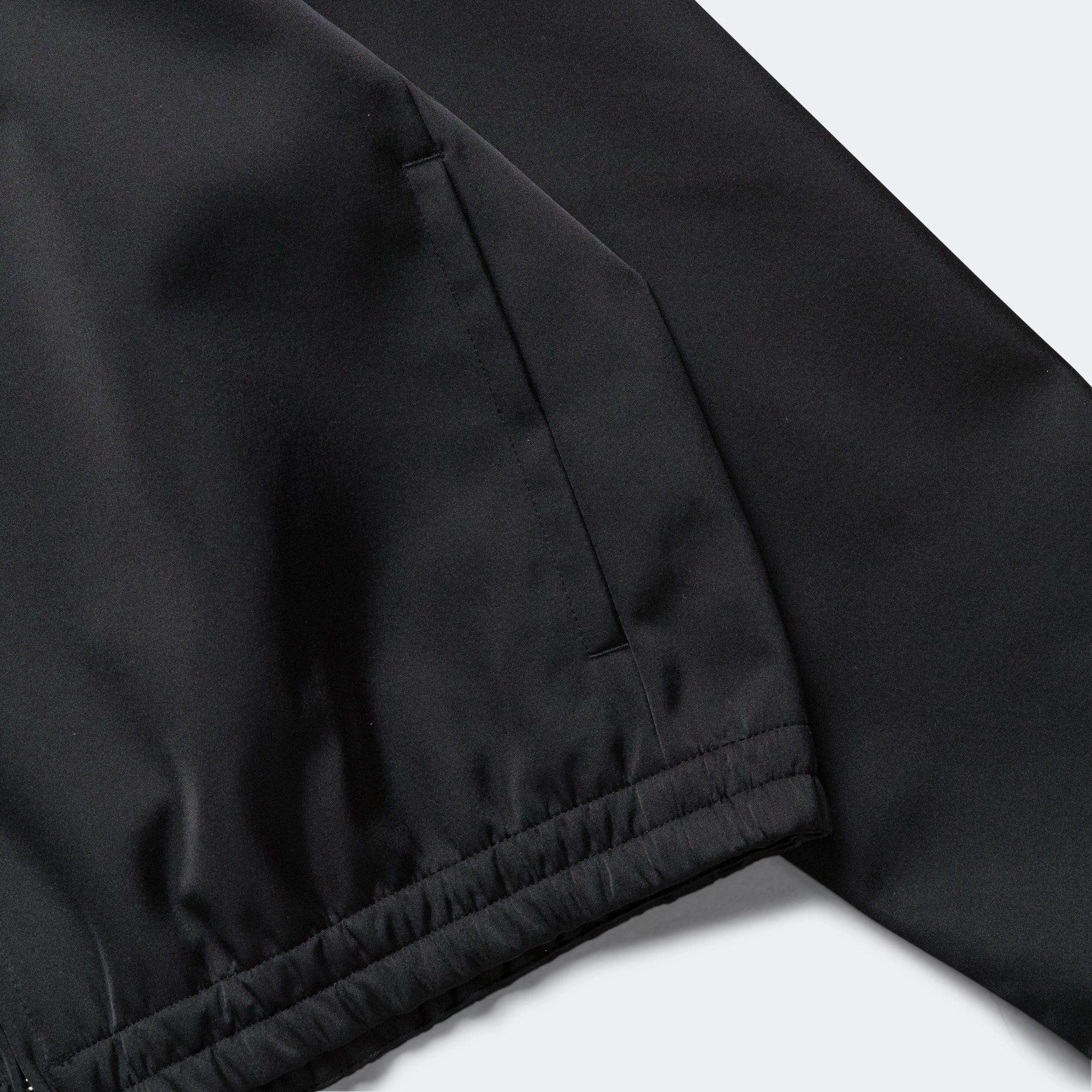 new arrival shoes for men Womens Satin Hoodie x Wales Bonner - Black