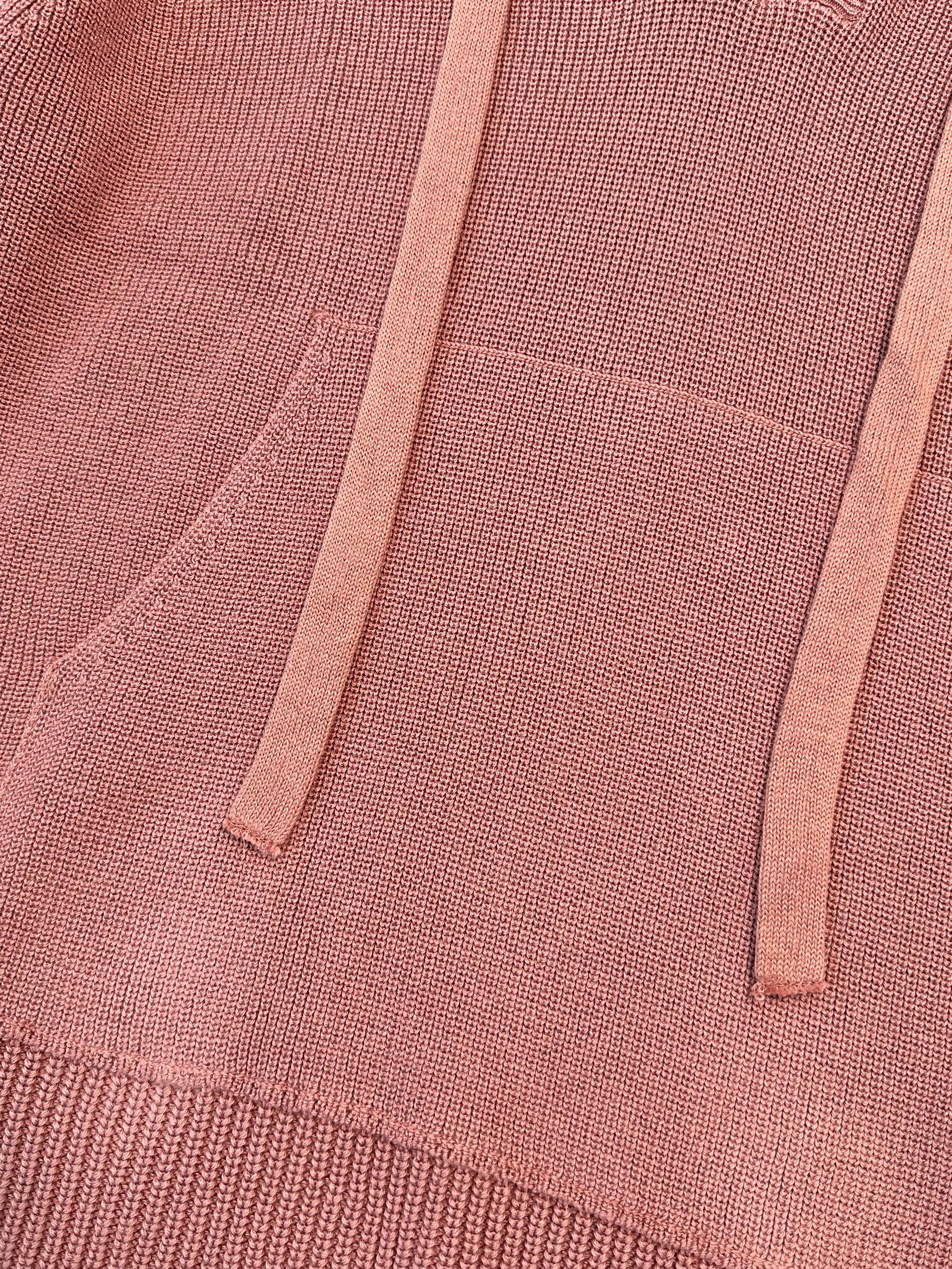 new arrival shoes Maglione Con Cappuccio In Cotone Terracotta Con Dettagli Ripped new arrival kurta set