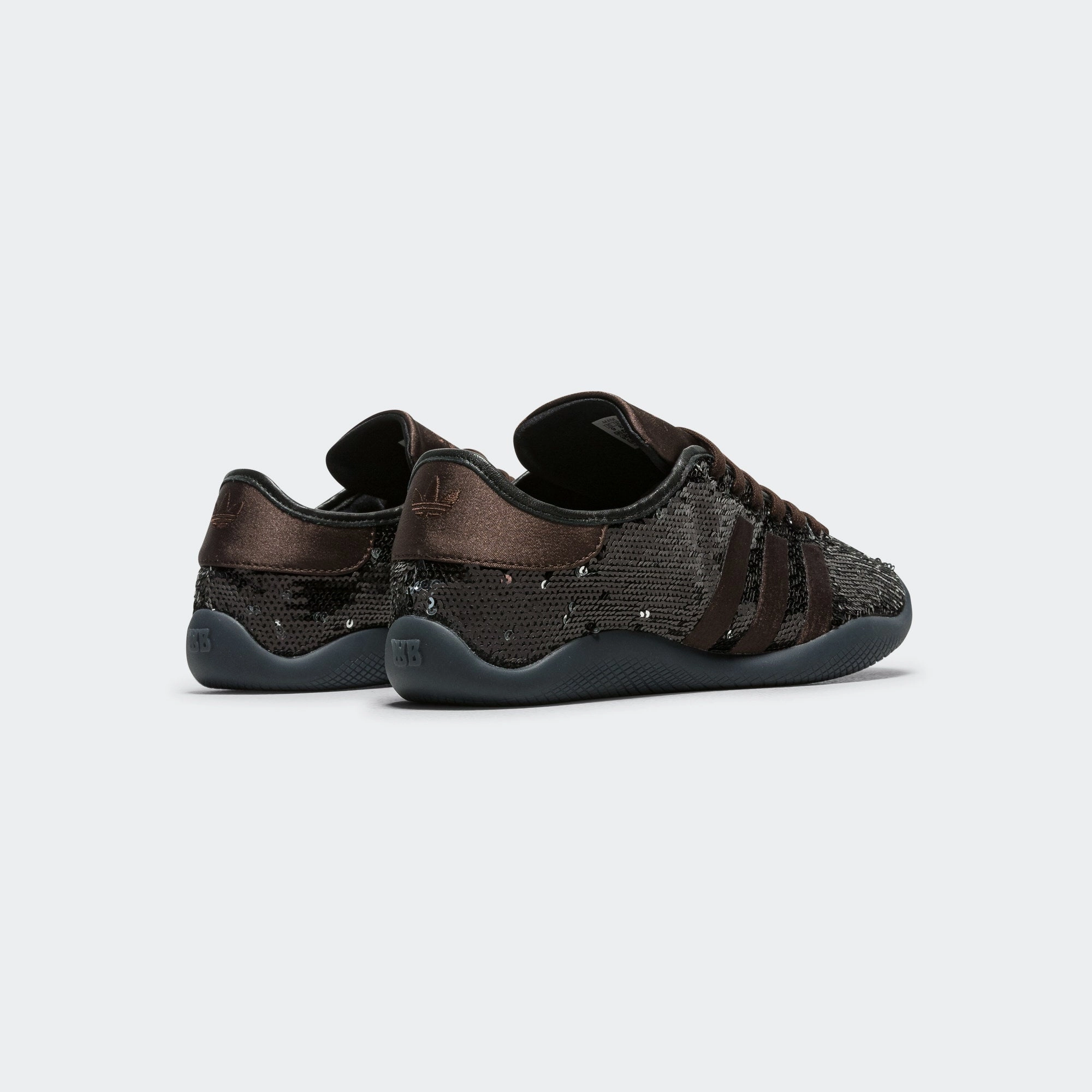 new arrivals beyaz elbise Lo Pro Sequin x Wales Bonner - Core Black/Silver Metallic-Dark Brown