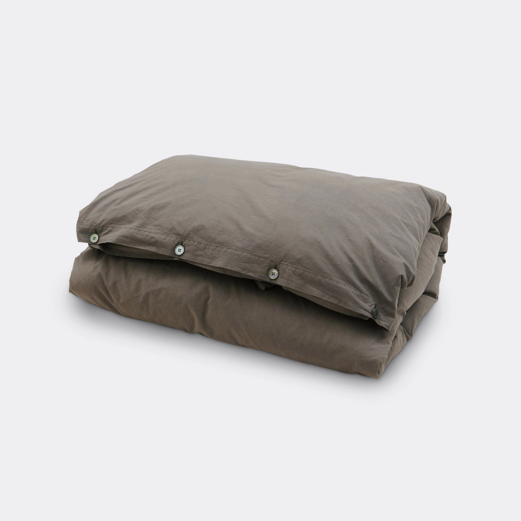 new arrival tops for women Percale Duvet Cover - Dark Taupe new collection mangalsutra