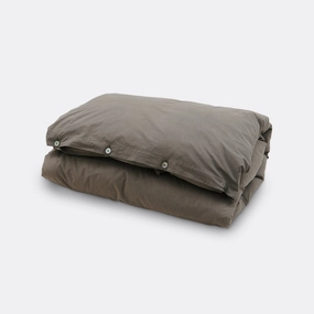 new arrivals dresses Percale Duvet Cover - Dark Taupe new arrival kurti