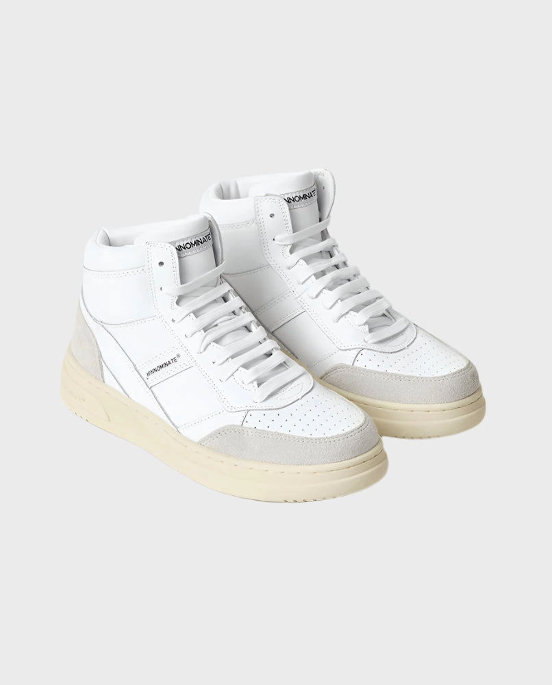 new arrivals elbise lily rose Sneakers Alte in Action Leather Con Inserti In Suede Total White Keyword