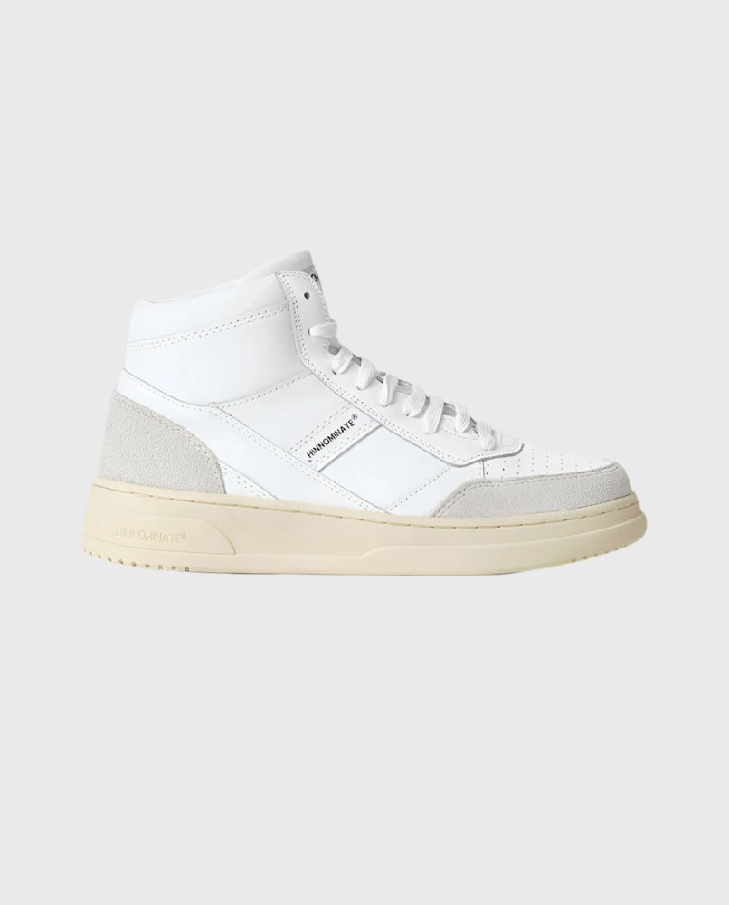 Sneakers Alte in Action Leather Con Inserti In Suede Total White wedtree new arrivals fabiani new arrivals t-shirts new arrivals lily rose