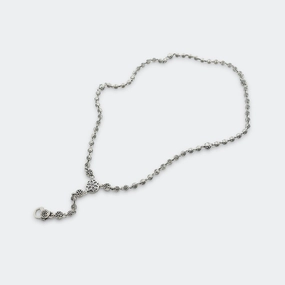 new arrivals elbise renkli Oyster Rosary Necklace - 925 Silver vialli new arrivals