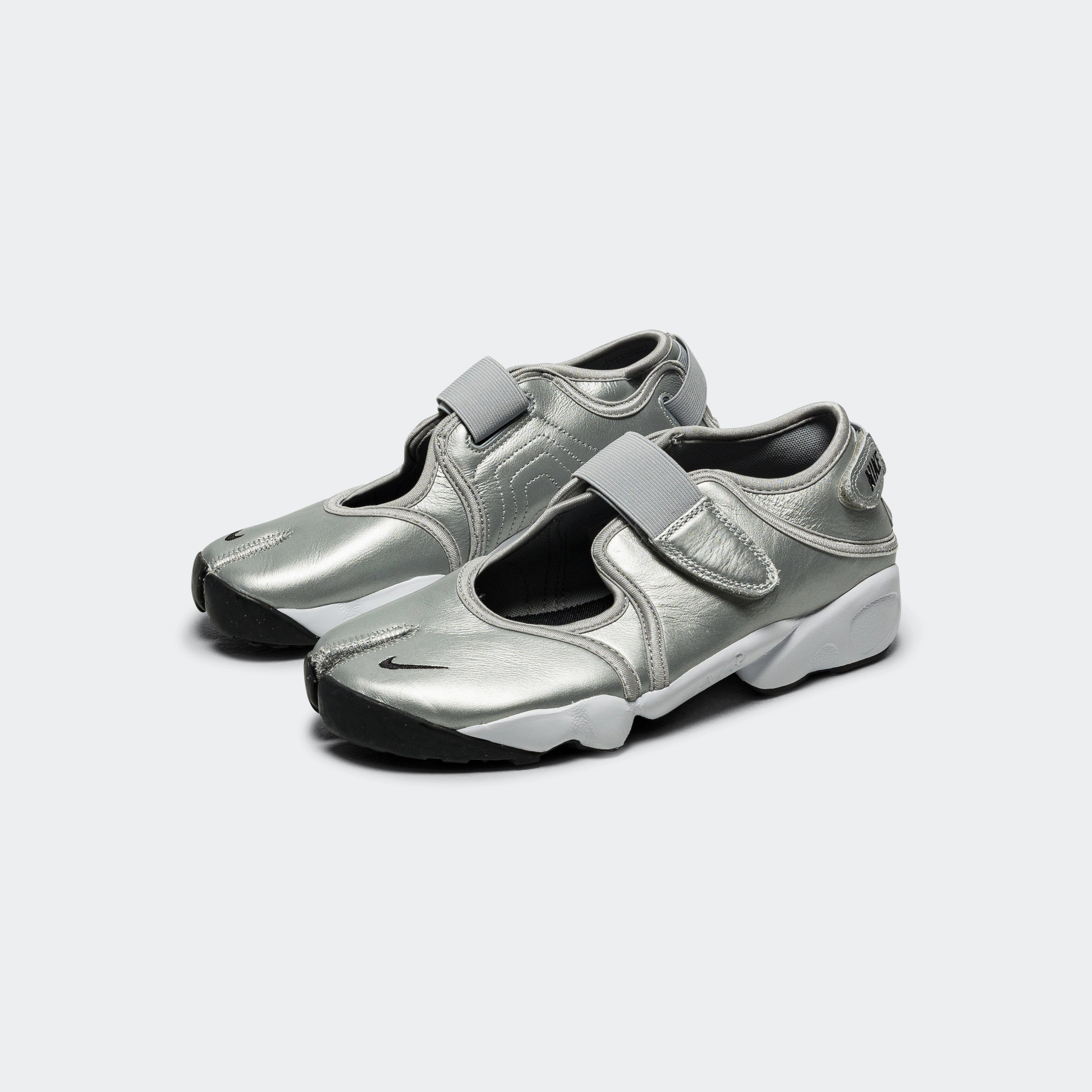 new arrivals elbise renkli Womens Air Rift - Metallic Silver/Sail-Black