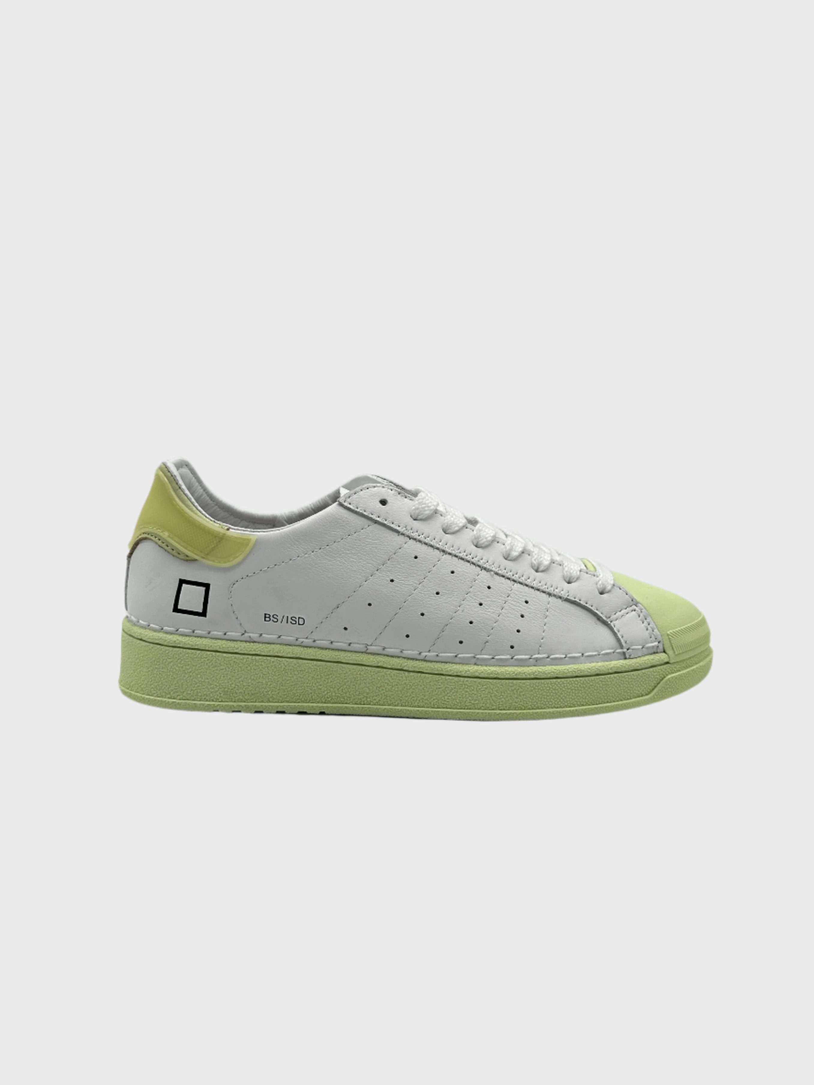 new arrival mobiles Sneakers Base Island White-Mint In Pelle Con Suola Verde almondant new arrivals bathu new arrivals