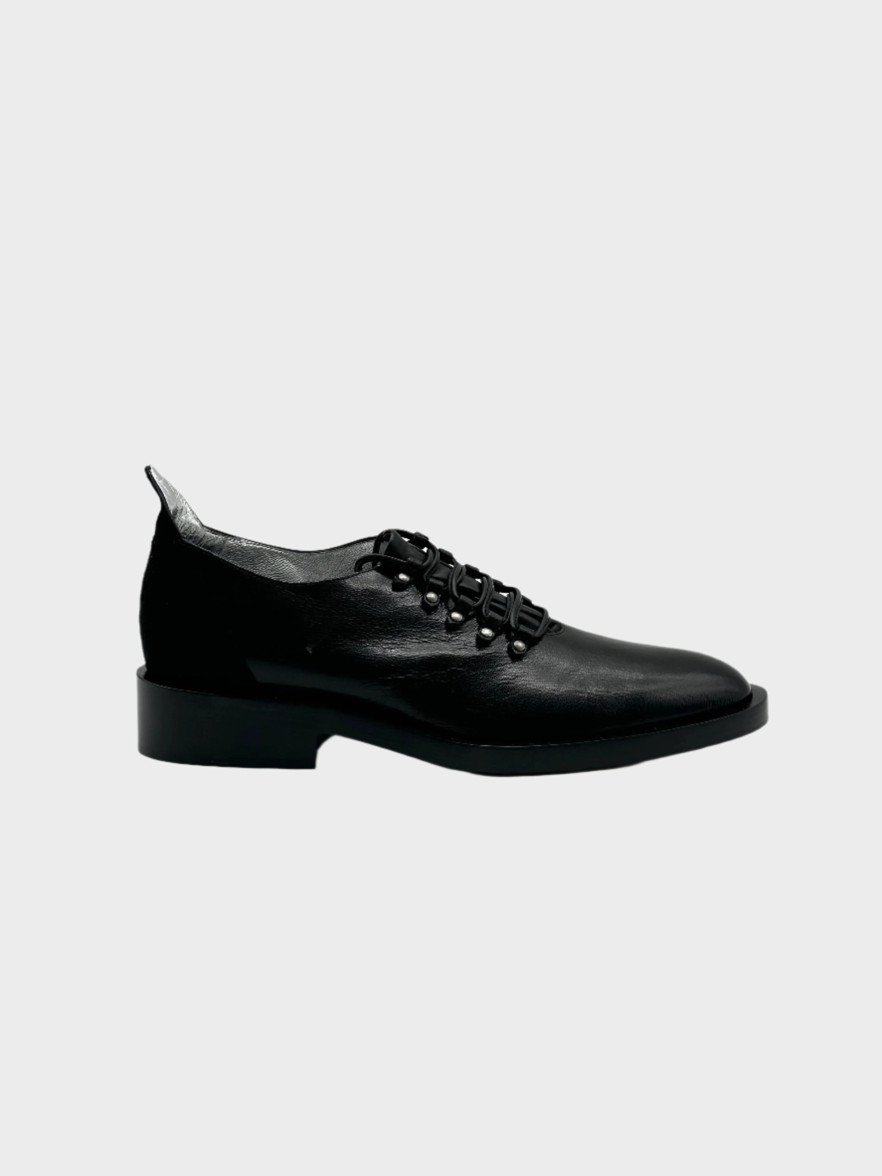 truworths dresses new arrivals ladies Derby Nera In Pelle Martellata E Camoscio Con Dettagli Metallici new arrival nike sneakers sportscene puma new arrivals sneakers