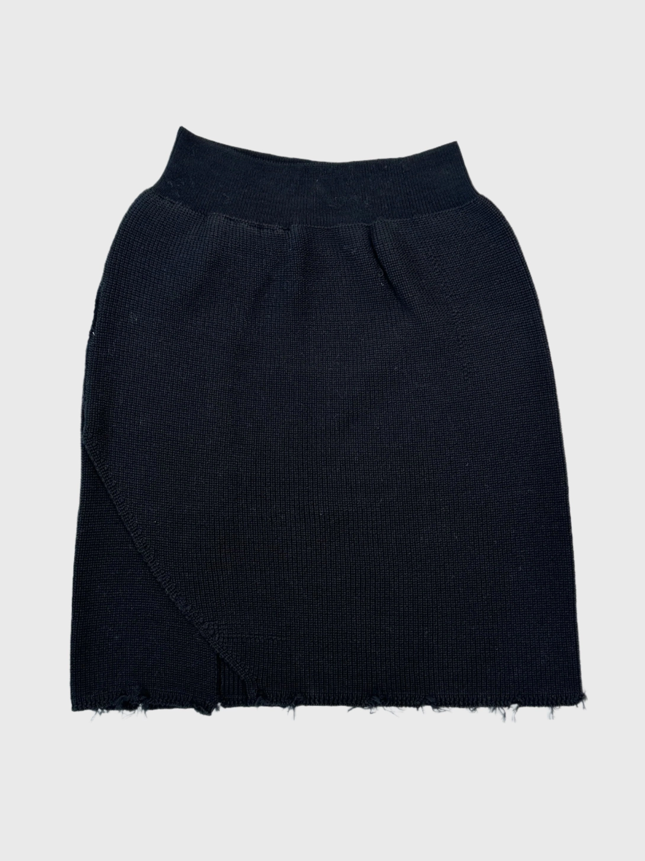 new arrivals dresses Gonna Midi In Maglia Nera Con Fondo Sfilacciato crossover new-arrivals truworths dresses new arrivals ladies